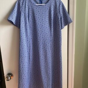 Vintage Mid-century Floral Print Dress